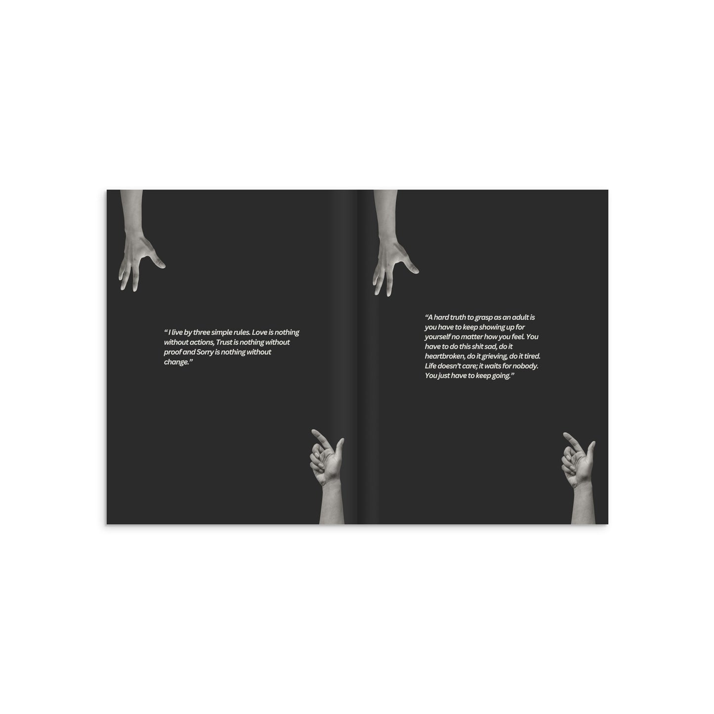 Black Digest inspirational quotes coffee table book — Black culture and identity — view 4