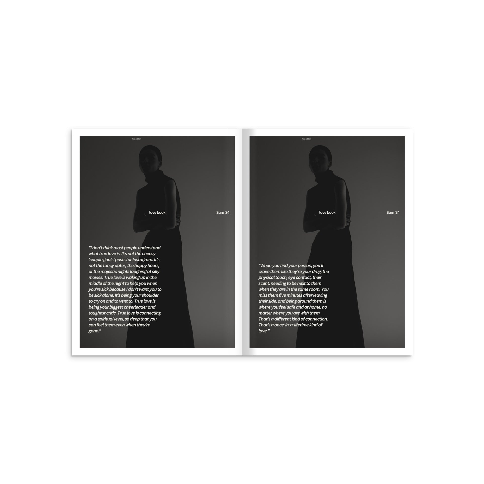 What's Love heartfelt quotes coffee table book — relationships and self-worth — view 4